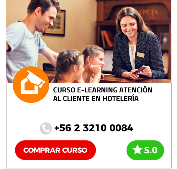 Curso E-learning Atención al Cliente en Hotelería Curso E-learning Atención al Cliente en Hotelería