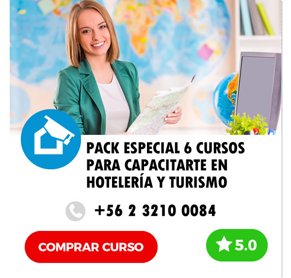 Cusos E-learning Pack Especial 6 Cursos Online para Capacitarte en Hotelería y Turismo Cusos E-learning Pack Especial 6 Cursos Online para Capacitarte en Hotelería y Turismo